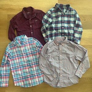 Vineyard Vines boys button up shirts LOT size 7